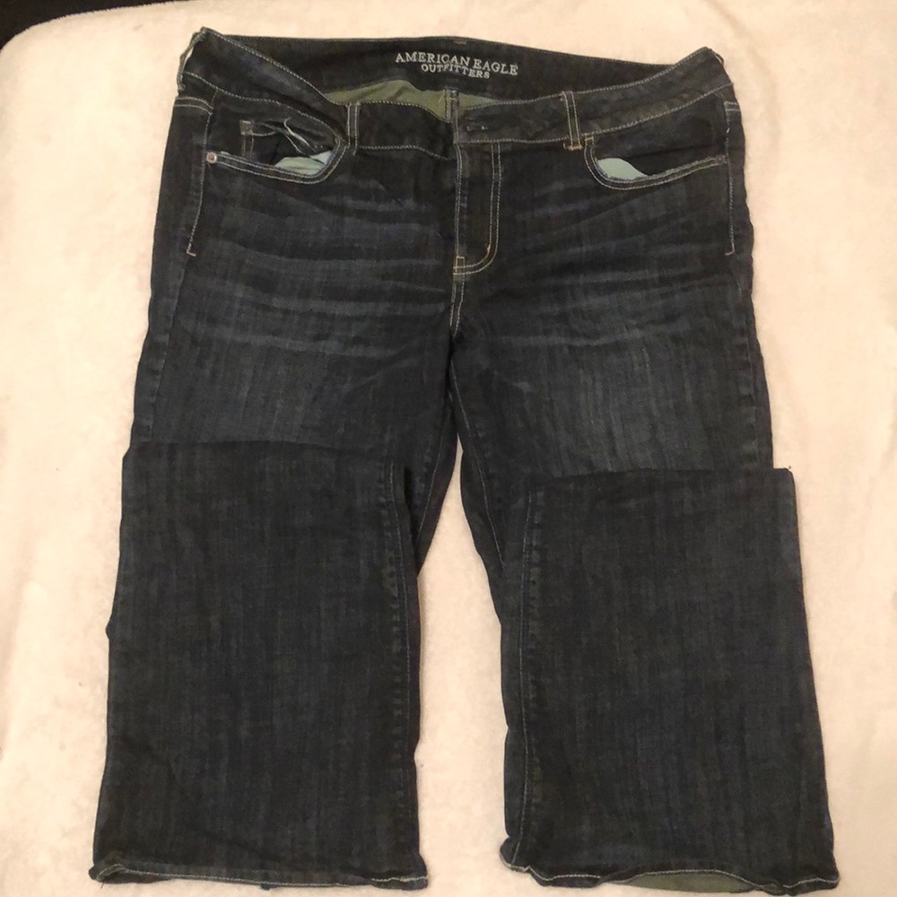 NWOT American Eagle Artist Stretch Size 18 Long